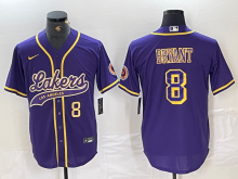 2025 MLB Los Angeles Lakers New Pattern Jersey