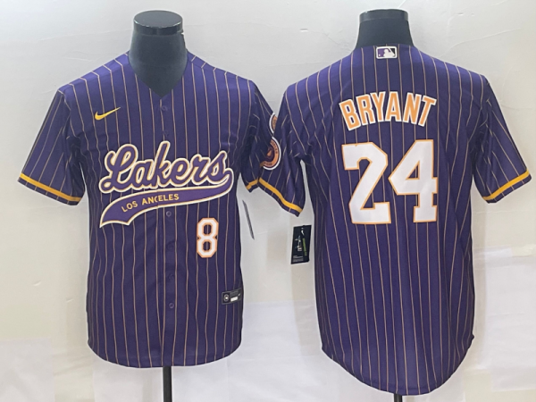 2025 MLB Los Angeles Lakers New Pattern Jersey