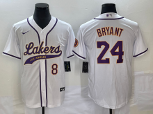 2025 MLB Los Angeles Lakers New Pattern Jersey