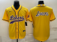 2025 MLB Los Angeles Lakers New Pattern Jersey