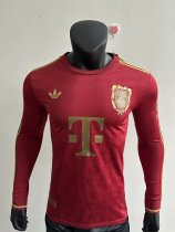 25-26 Bayern 125th Anniversary Long Sleeve Player Version Soccer Jersey (长袖球员)