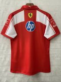 2026 F1 Ferrari New Pattern Red Short Sleeve Racing Suit