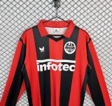 1983-1984 Frankfurt Home Long Sleeve Retro Soccer Jersey