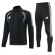 2026 AD Black Jacket Tracksuit