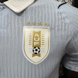 2026 World Cup Uruguay Home Player Version Soccer Jersey