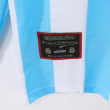 1996-1997 Argentina Home Long Sleeve Retro Soccer Jersey