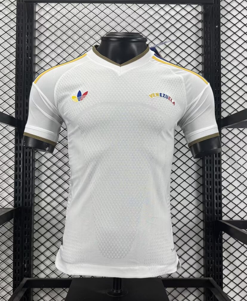 2026 Venezuela Away Player Version Soccer Jersey