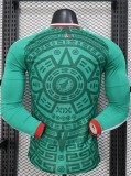 2026 Mexico Home Long sleeves Player Version Soccer Jersey