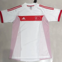 2002 Turkey Away Retro Soccer Jersey