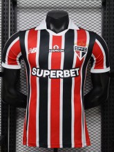 26-27 Sao Paulo Away Player Version Soccer Jersey