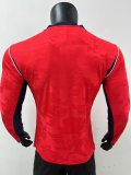2026 England Away Long Sleeve Player Version Soccer Jersey (长袖球员)