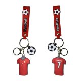 2026 Silicone football star pendant