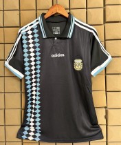 1994 Argentina Black Retro Soccer Jersey 1994 Argentina Black Retro Soccer Jersey