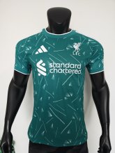26-27 LIV Green Goalkeeper Player Version Soccer Jersey