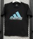 2026 AD Black High Quality Pure Cotton Casual T-Shirt