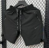 2026 NK Black Casual Short Pants