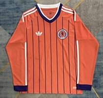 2026 World Cup Scotland Away Long Sleeve Fans Soccer Jersey (长袖)