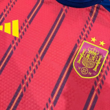 2026 World Cup Spain Home Player Version Soccer Jersey (With 2 Star)*两颗星