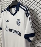 26-27 Schalke  Away Fans Soccer Jersey