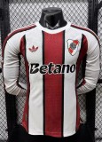 26-27 River Plate Away Long Sleeve Player Version Soccer Jersey*长袖球员