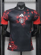 26-27 Man Utd Red Black Special Edition Player Version Training shirts