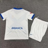 26-27 La Coruna Third Kids Soccer Jersey