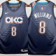 26-27 OKC Top Quality Hot Pressing NBA Jersey