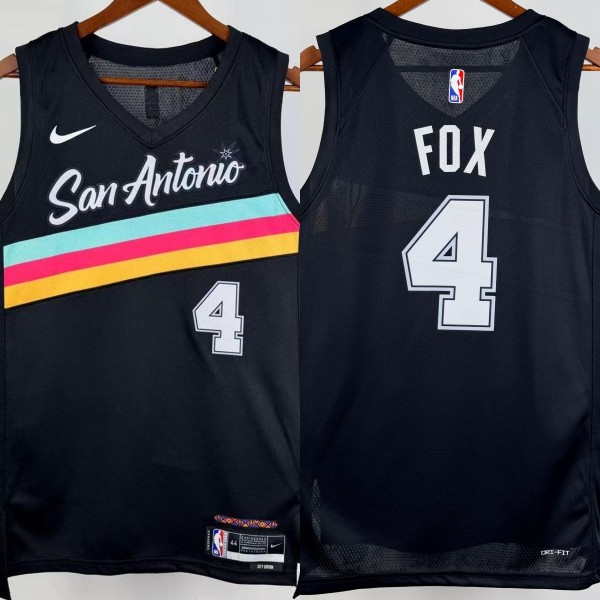 26-27 SA SPURS Top Quality Hot Pressing NBA Jersey