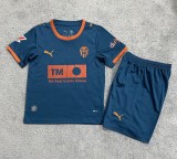 26-27 Valencia Away Kids Soccer Jersey