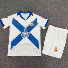 26-27 La Coruna Third Kids Soccer Jersey