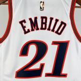 26-27 76ERS Top Quality Hot Pressing NBA Jersey