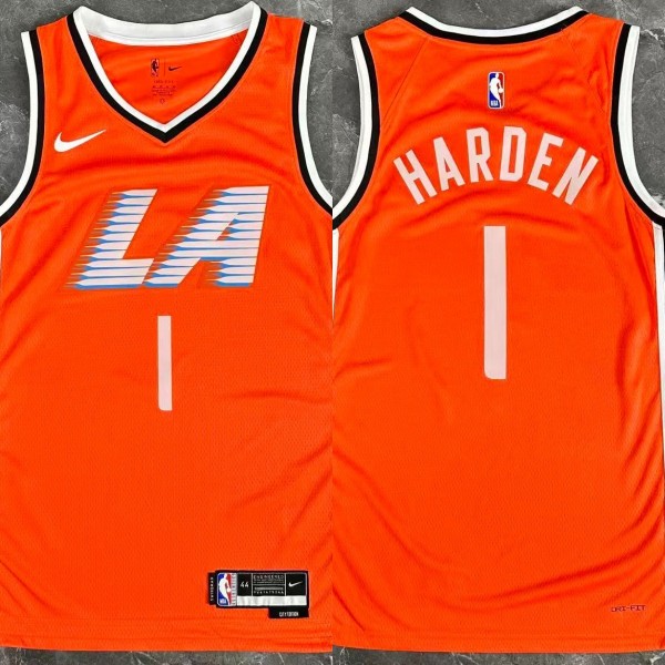 26-27 CLIPPERS Top Quality Hot Pressing NBA Jersey
