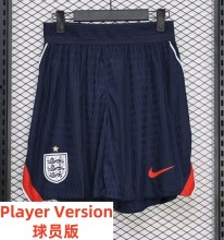 2026 World Cup England Away Player Version Shorts Pants (球员短裤)