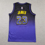 2026  L.A. Lakers Top Quality Hot Pressing Kids NBA Jersey