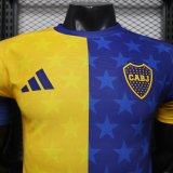 26-27 Boca Juniors Yellow Blue Player Version Training shirts