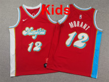 2026 Grizzlies Top Quality Hot Pressing Kids NBA Jersey