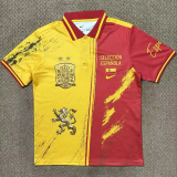 26-27 Spain Red Yellow Special Edition Polo Short Sleeve