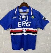 1994-1995 Sampdoria Home Retro Soccer Jersey