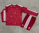 26-27 LIV Home Long Sleeve Kids Soccer Jersey (长袖)
