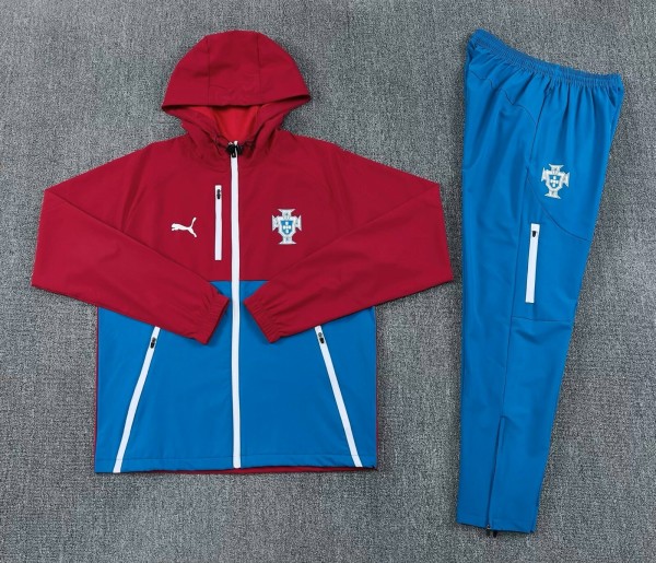 26-27 Portugal High Quality Windbreaker Suit