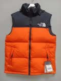2026 TNF Orange New Pattern Vest Cotton Jacket