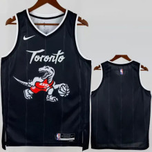 25-26 Raptors BARRETT  Black City Edition Top Quality Hot Pressing NBA Jersey(空白版）