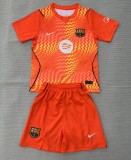 26-27 BAR Orange GoalKeeper Adult Suit