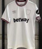 2023/24 West Ham Away White Fans Soccer Jersey