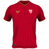 2023/24 Sevilla FC Away Red Fans Soccer Jersey