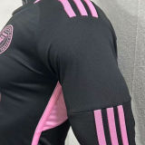 2023/24 Inter Miami Away Black Player Version Long Sleeve Jersey
