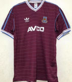1986 West Ham Home Retro Soccer Jersey
