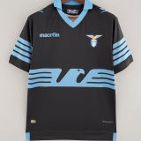 2015/16 Lazio Away Black Retro Soccer Jersey