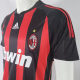 2008/09 AC Milan Home Retro Soccer Jersey