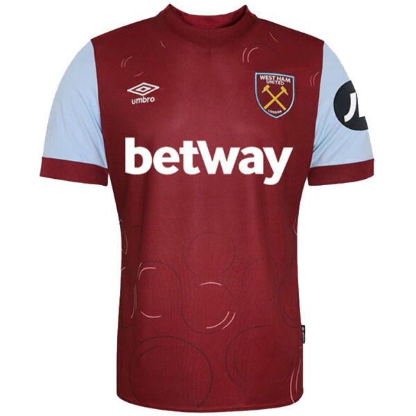 2023/24 West Ham Home Fans Soccer Jersey